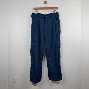 Burton Women Navy Blue Insulated‎ Snow Ski Pant Size Medium
